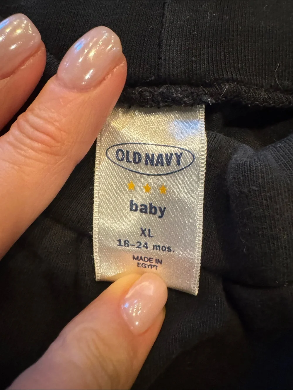 Old Navy Black Kids Pull-On Jogger Pants